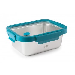 Hermetico Inox T/cristal Etern Rectang 800 Ml