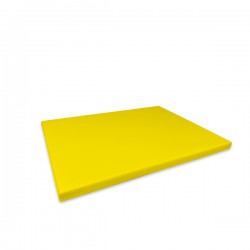 Tabla Cortar Profesional Pead Amarilla 40x30x2 Cm