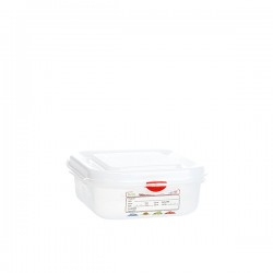 Contenedor Prof Gastronox 1/6 H65 4 Clips Color 18x16x7