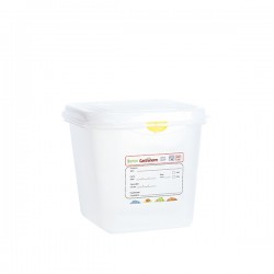 Contenedor Prof Gastronox 1/6 H150 4 Clips Color 18x16x15