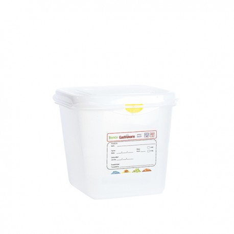 Contenedor Prof Gastronox 1/6 H150 4 Clips Color 18x16x15