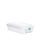 Contenedor Prof Gastronox 1/4 H65 4 Clips Color 27x16x7