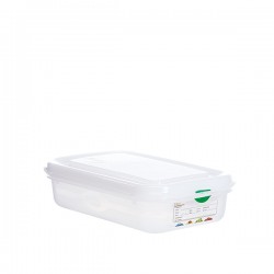 Contenedor Prof Gastronox 1/4 H65 4 Clips Color 27x16x7