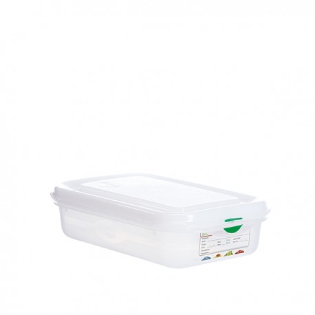 Contenedor Prof Gastronox 1/4 H65 4 Clips Color 27x16x7