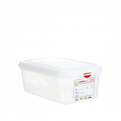 Contenedor Prof Gastronox 1/4 H100 4 Clips Color 27x16x10