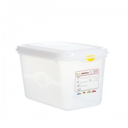Contenedor Prof Gastronox 1/4 H150 4 Clips Color 27x16x15