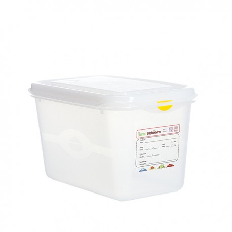 Contenedor Prof Gastronox 1/4 H150 4 Clips Color 27x16x15