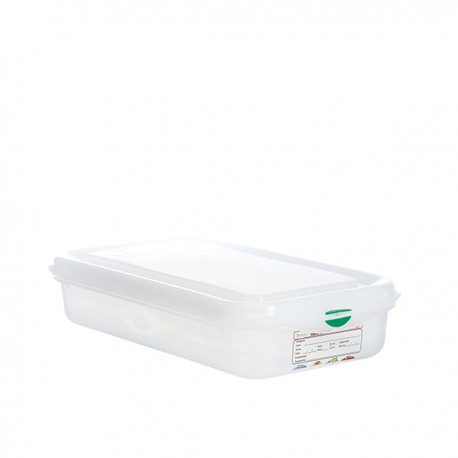 Contenedor Prof Gastronox 1/3 H65 4 Clips Color 33x18x7