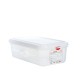 Contenedor Prof Gastronox 1/3 H100 4 Clips Color 33x18x10