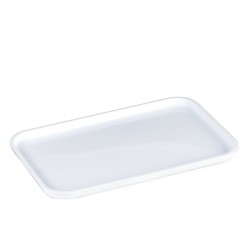 Bandeja Profesional Abs Grande Blanca 48x32x3 Cm