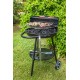 Barbacoa Carbon Redonda 2 Pisos -