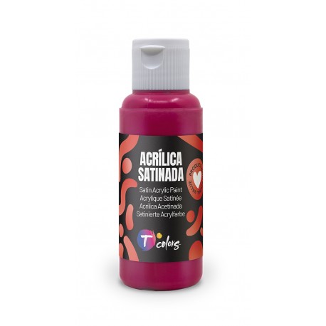 Pintura Manualidades Acrilica Magenta Sat 80 Ml