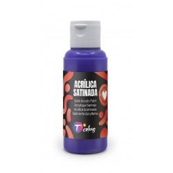 Pintura Manualidades Acrilica Violeta Sat 80 Ml