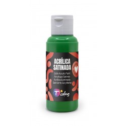 Pintura Manualidades Acrilica Verde Sat 80 Ml