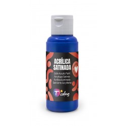 Pintura Manualidades Acrilica Azul Ultram Sat 80 Ml