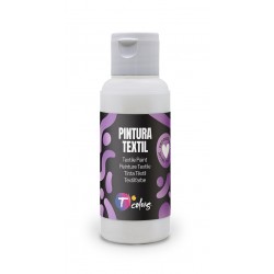 Pintura Textil Blanco 80 Ml