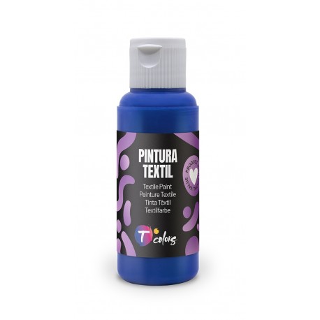Pintura Textil Azul Ultramar 80 Ml
