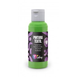 Pintura Textil Verde Claro 80 Ml