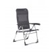 Silla Playa 7p Multifibra Aluminio Gris Antracita 41x48x37