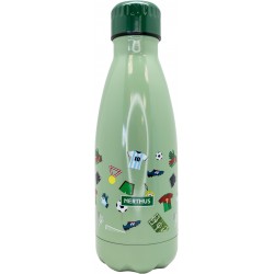 Botella Termo Inox Doble Pared Futbol 350 Ml