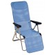 Tumbona Aluminio C/reposapies -