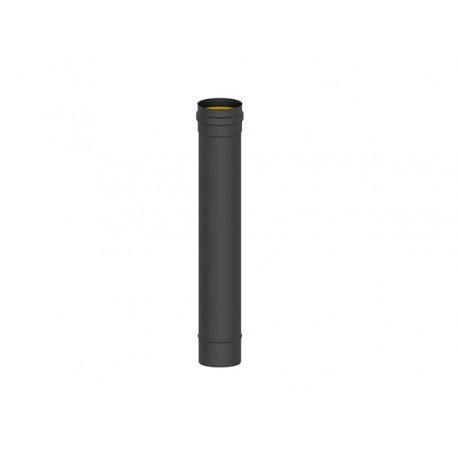 Tubo Estufa Inoxidable Pellet 1 Mt 100 Mm