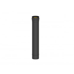 Tubo Estufa Inoxidable Pellet 500 Mm 100 Mm