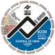 Disco Diamante General Obra Laser 230x7mm