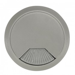 Tapon Pasacables Plata Bl 1pz 60x22 Mm