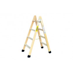 Escalera Madera Tijera 4+4 PeldaÑos Plabell