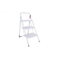 Taburete Plegable 3 PeldaÑos Homologado M/11 3 PeldaÑos Blan