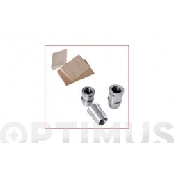 CuÑas "set 2" Para Mazas Y Maza CuÑa De 3 Kg. A 6 2 CuÑas De