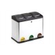 Cubo Reciclaje 3 Compartimientos 45 L Iris