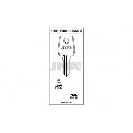 Llave Acero Eu-8d Jma