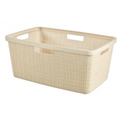 Cesta Jute 46l Blanco Roto 59x39x25 Cm Curver