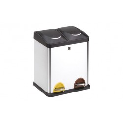 Cubo Reciclaje 2 Compartimientos 30 L Iris
