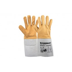 Guante Piel Cabra Soldador Mexico Z Super Am/gr T 9 Promat