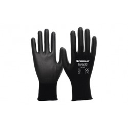 Guante Nilon Recubrimiento Pu Blackstar Negro T 11 Promat