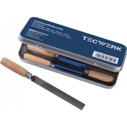 Limas M/madera Para Llaves Juego 6 Pzs 100 Mm Tecwerk