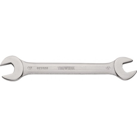 Llave Fija Plana L152mm Acero Cv 10x11 Mm Tecwerk