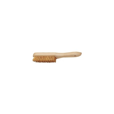 Cepillo Manual Alambre Laton M/madera 4 Hileras 0,3 Mm X 295