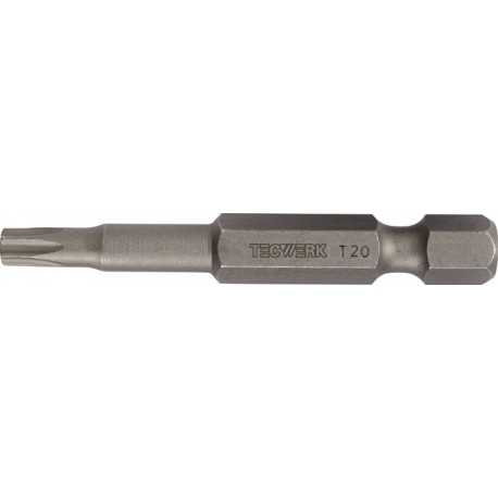 Punta Atornillar Torx 1/4" T 30 X 50 Mm Tecwerk