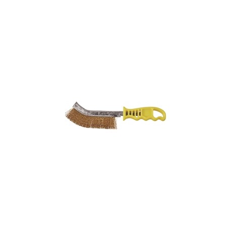 Cepillo Manual 265 Mm M/plastico Alambre Laton 1 Hilera 0,30