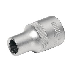 Llave Vaso 1/2" Bihexagonal Din 3124 19x40mm Tecwerk