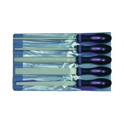 Limas Mecanico 8 Entrefina Jgo 5pzs Bolsa Tecwerk