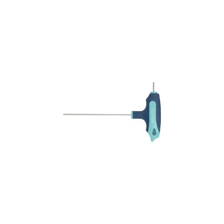 Llave Allen Punta Bola C/mango En T Bim Cromada 04x150mm Tec