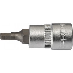 Llave Vaso 1/4" Punta Allen 04x32mm Tecwerk