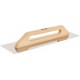 Llana AlbaÑil Inox Larga M/madera 500x130mm Tecwerk