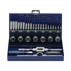 Machos Y Terrajas Hss M3-m12 Juego 32pzas Maletin Metalico T