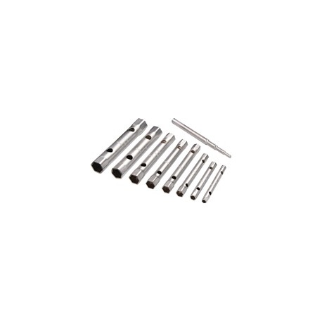 Llaves Tubo Hexagonal 6-22mm Juego 8 Pzas Bolsa Tecwerk